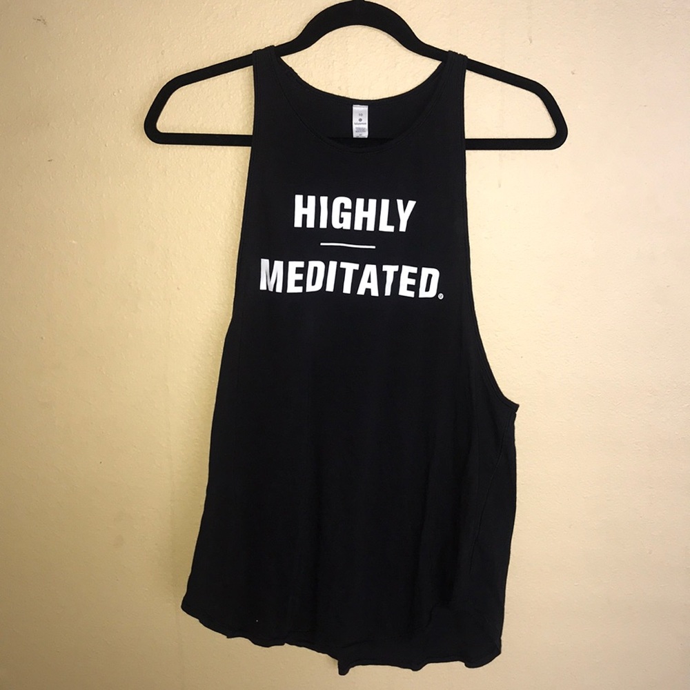 Black Lululemon Tank Top